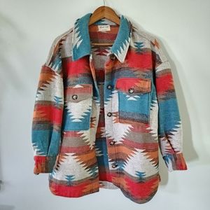 Colorful Patterned Women's Jacket
